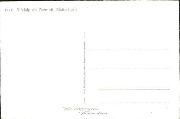 Matterhorn VS Rifelalp – Bild 2