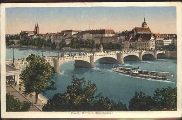 Basel BS Mittlere Rheinbrücke