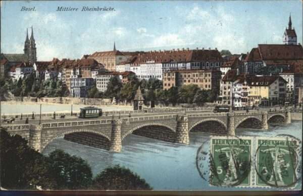Basel BS Mittlere Rheinbrücke