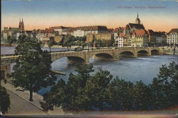Basel BS Mittlere Rheinbrücke