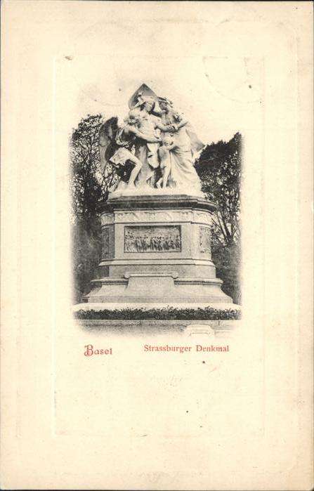 Basel BS Strassburger Denkmal