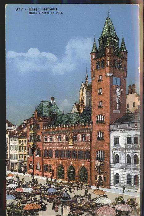 Basel BS Rathaus