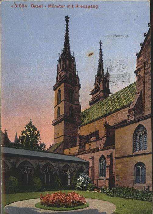 Basel BS Münster Kreuzgang