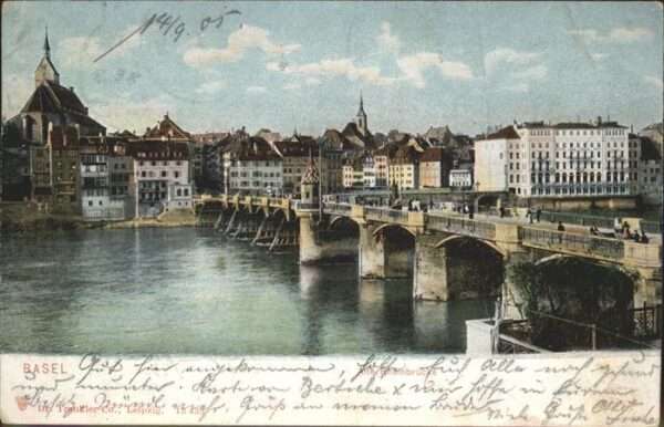 Basel BS Alte Rheinbrücke