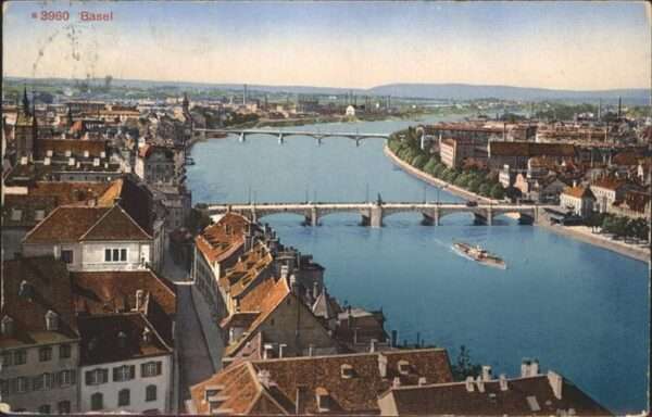Basel BS Rheinbrücken