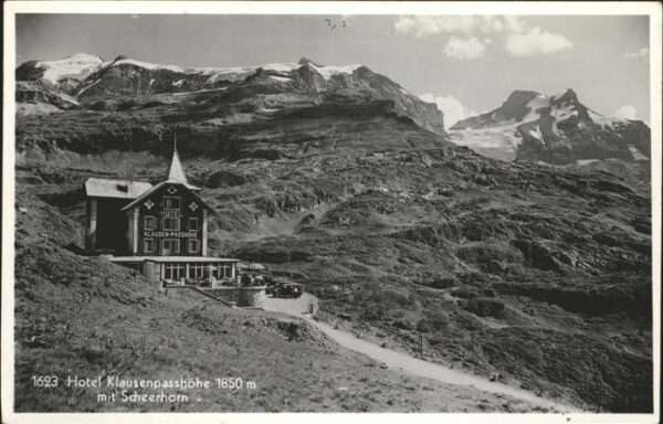 Klausenpass Hotel Kleusenpasshöhe Scheerhorn