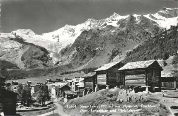 Saas-Fee Alphubel Täschhorn Dom