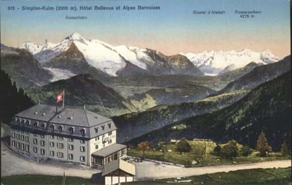 Simplon VS Simplon-Kulm Hotel Bellevue