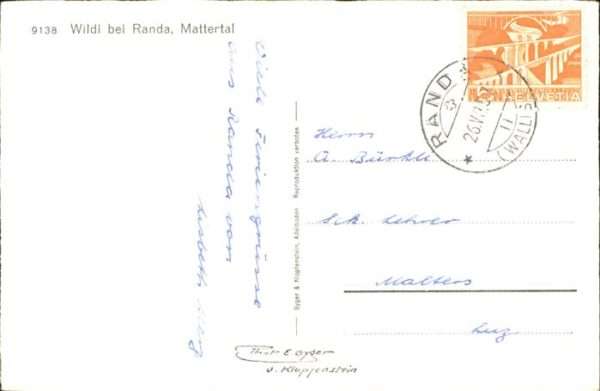 Randa Wildi Mattertal – Bild 2