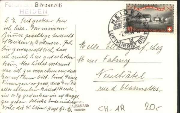 Heiden AR Ferienhaus Benzenrüti – Bild 2