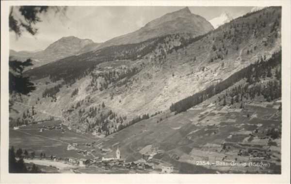 Saas Grund Gesamtansicht