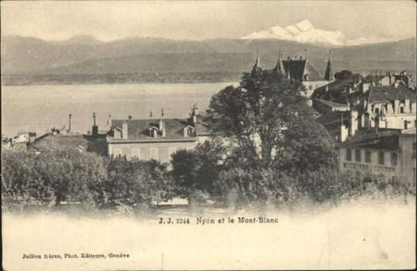 Nyon VD Mont Blanc