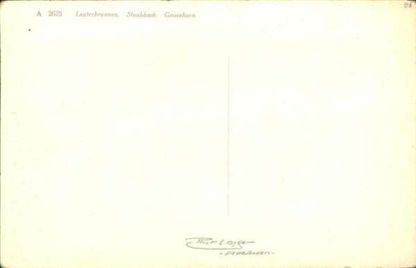 Lauterbrunnen BE Staubbach Grosshorn – Bild 2