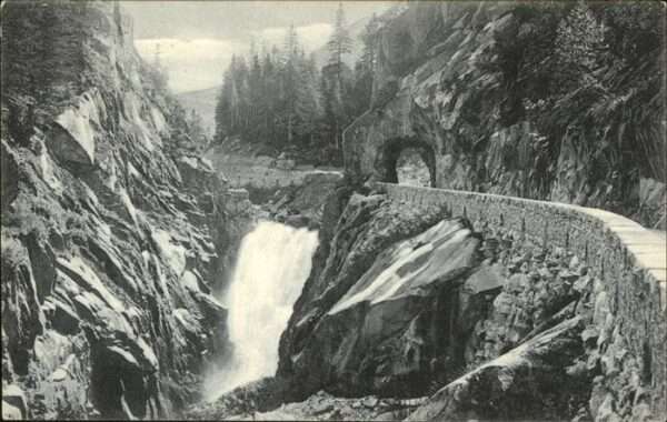 Grimsel Pass Grimselstrasse Handeckfall