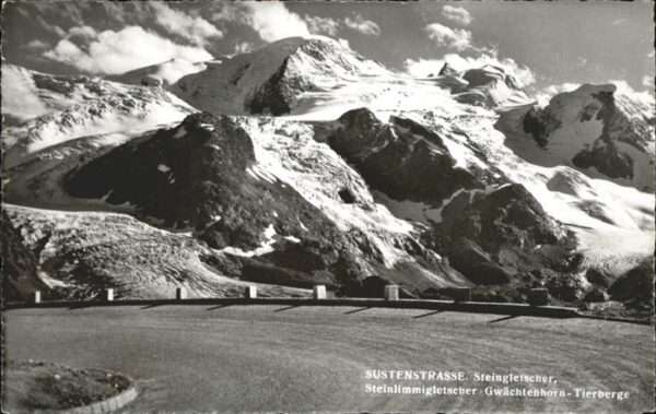Sustenstrasse Steingletscher Tierberge