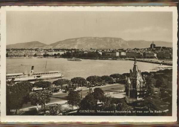 Geneve GE Monument Brunswick la Rade