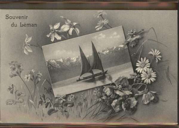 Lac Leman Genfersee Boot