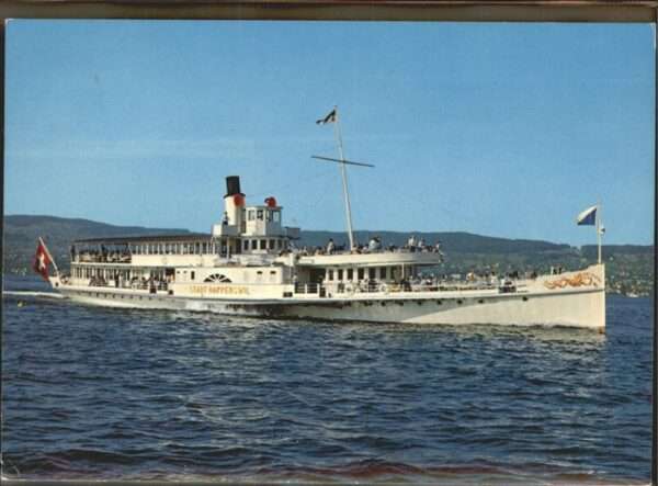 Zuerichsee Raddampfer Stadt Rapperswil