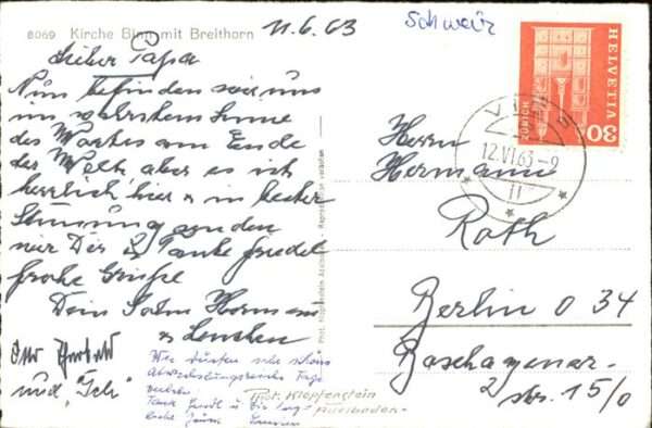 Binn Kirche Breithorn – Bild 2