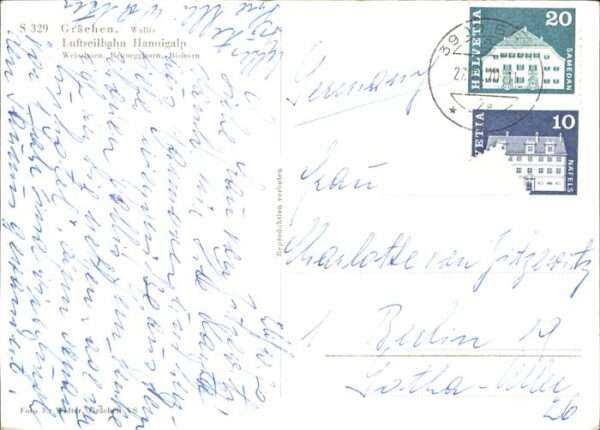 Graechen VS Luftseilbahn Hannigalp – Bild 2