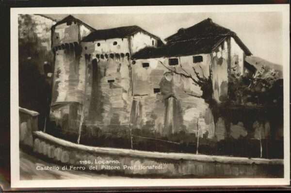 Locarno TI Castello di Ferro del Pittore Prof. Bon