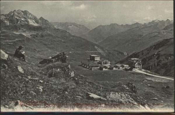 Furkapass Bündneralpen Oberalp-PAss
