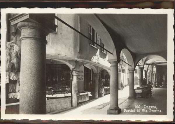Lugano TI Portici di Via Pessina