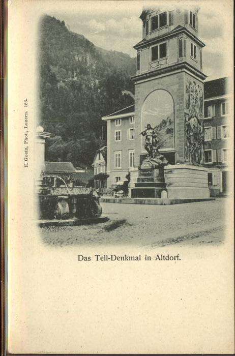 Altdorf UR Tell-Denkmal