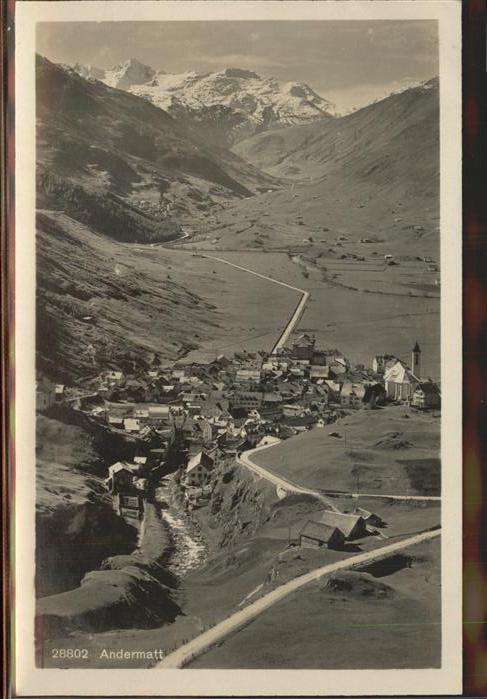 Andermatt Luftbild