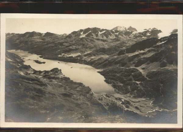 Silvaplana GR Silsersee Berninagruppe