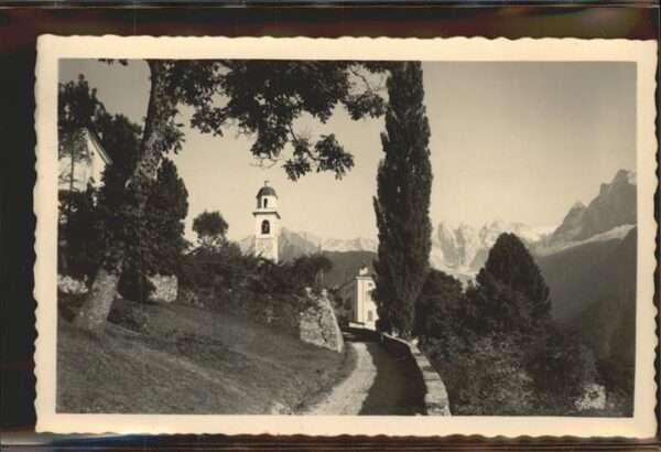 Soglio Bondascagruppe Kirche