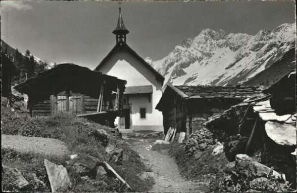 Loetschental Kühmatt Kapelle Schienhorn