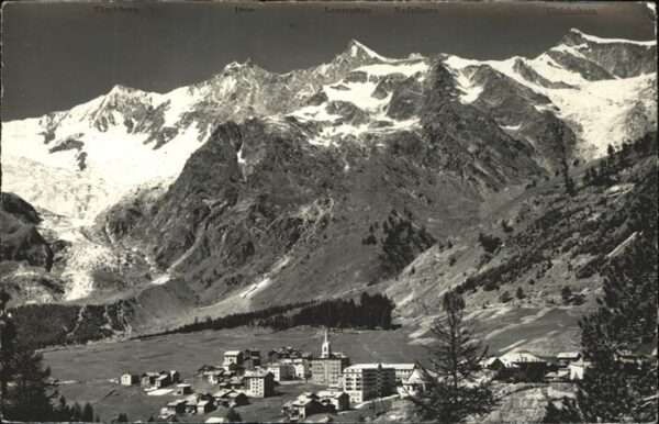 Saas-Fee Feegletscher Hohbalengletscher