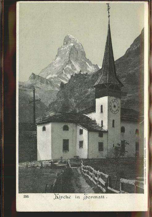 Zermatt VS Kirche Matterhorn