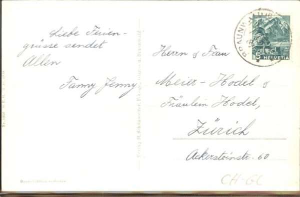 Braunwald GL Eggstock Kühe – Bild 2