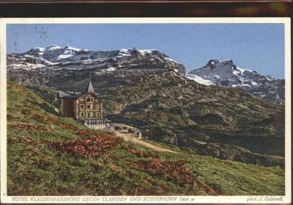 Klausen UR Hotel Klausenpasshöhe