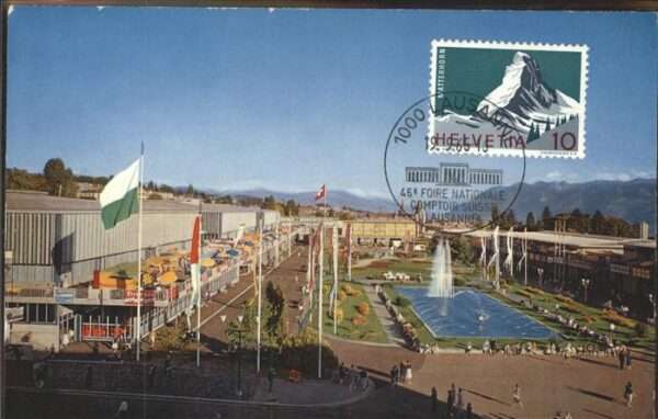 Lausanne VD Foire Nationale Camptoir Suisse