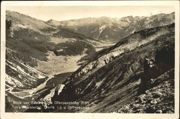 Ofenbergpass Münstertal Ortlergebiet