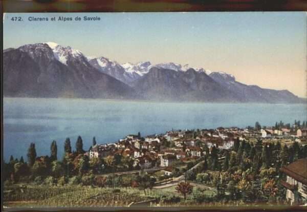 Clarens VD Alpes de Savoie