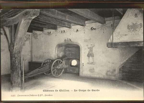 Chillon Chateau de Chillon Le Corps de Garde Ka