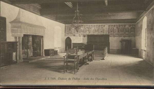Chillon Chateau de Chillon Salle des Chevaliers