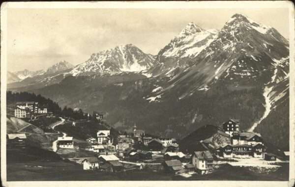 Arosa GR Teilansicht Furkahorn