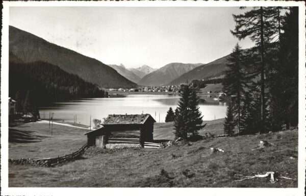 Davos GR Davosersee Tinzenhorn Piz Michel Alteln