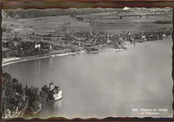 Chillon Chateau de Chillon Lac Leman Villeneuve
