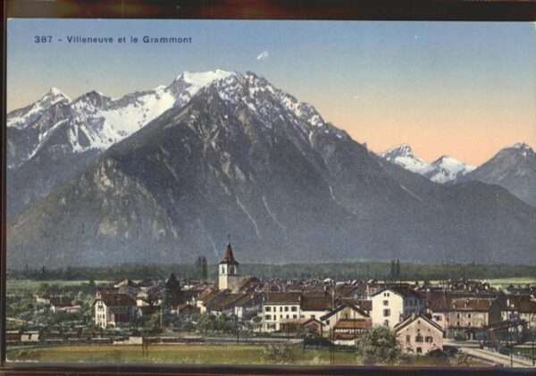 Villeneuve VD Panorama et le Grammont