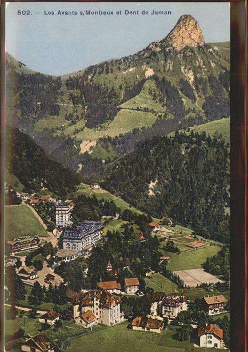 Les Avants Panorama Dent de Jaman