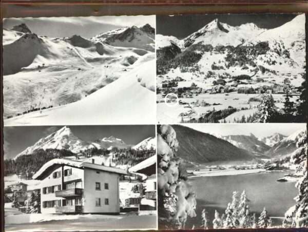 Davos GR Haus Salez Davos_Dorf Graubünden See