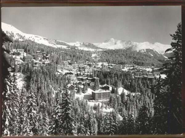 Arosa GR Gesamtsicht Graubünden