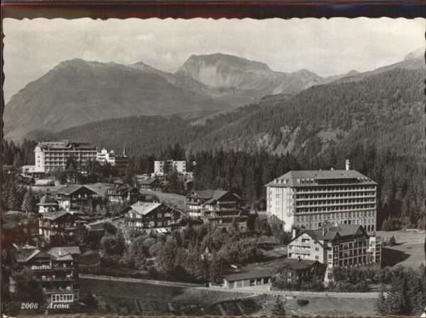 Arosa GR Teilansicht Graubünden