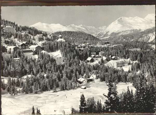 Arosa GR Panorama Graubünden